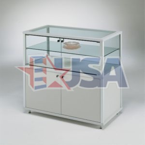Jewelry counter display case